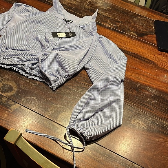 FASHION NOVA Striped Top NWT - Picture 5 of 6